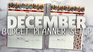 December Budget Planner Setup  Last month of 2024 [upl. by Dranal471]