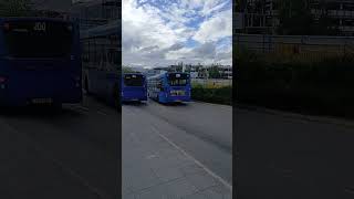 Metrobus ADL enviro200 6783 SN66 WLP departs Gatwick North Terminal on Route 100 3092024 [upl. by Xanthus]