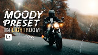 Cinematic Moody Free Preset DNG 🥵  Lightroom Mobile Free Preset [upl. by Lateehs695]