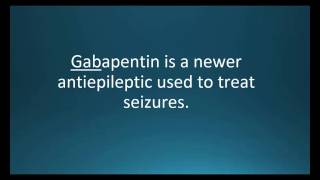 How to pronounce gabapentin Neurontin Memorizing Pharmacology Flashcard [upl. by Bettye]