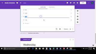 How to use Google forms to schedule appointments for certain days and times [upl. by Dickie]