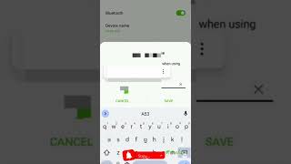 How To Change Bluetooth Device Name shorts viralvideo trending youtubeshorts [upl. by Notyrb]