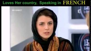 لیلا حاتمی و صحبت به چهار زبان دنیا Leila Hatami Speaks 4 languages [upl. by Winthorpe]