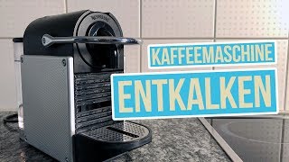 Kapsel Kaffeemaschine entkalken und reinigen [upl. by Eyt]