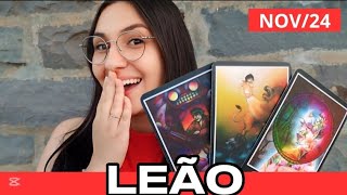 🍀LEÃO ♌  NOVEMBRO 🦋 MANIPULAÇÃO E MENTIRASUMA COMUNICAÇÃO CHEGA ATÉ VOCÊS 🙏🙌 [upl. by Ancel953]