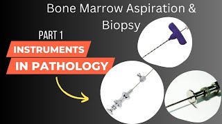 Bone Marrow Aspiration amp Biopsy needles  SALAH  KLIMA  JAMSHIDI  Instruments in Pathology 1 [upl. by Philps]