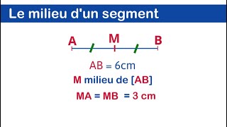 Le milieu dun segment  CE2  CM1 [upl. by Priscilla634]