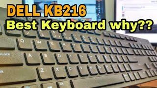 Dell KB216 Chiclet Keyboard full review with pros and cons [upl. by Carberry]