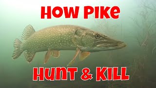 How Northern Pike Hunt Prey  Need to Know Info for Anglers [upl. by Hildegaard]