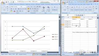 Comment insérer un graphique avec Word 2007 [upl. by Brenan73]