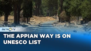 The Appian Way Is Included In UNESCO World Heritage [upl. by Ellegna]