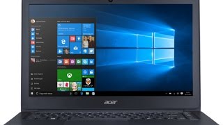 Acer TravelMate X3 X349 M 7261 Notebook Review [upl. by Munt423]