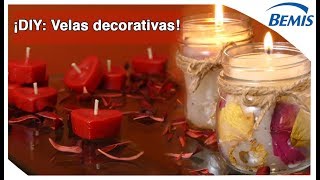 DIY  Velas aromáticas para tu cuarto de baño [upl. by Streeter]