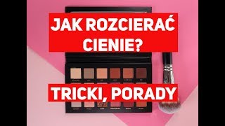 ☝️JAK BLENDOWAĆROZCIERAĆ CIENIE DO POWIEK☝️ [upl. by Anewor]