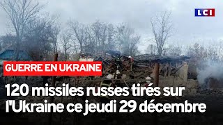 Ukraine  nouvelles frappes quotmassivesquot russes des explosions à Kiev [upl. by Phonsa]