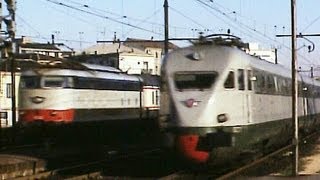 Treni Rapidi e TEE  Milano 1977 [upl. by Ayhdnas152]