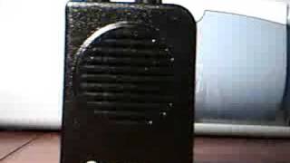 Motorola Minitor V demo [upl. by Nirrak960]