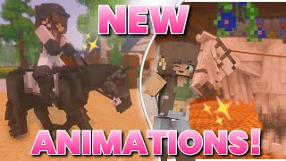 REVIEWING NEW SWEM ANIMATIONS ✨ MC Equestrian [upl. by Nnaihs]