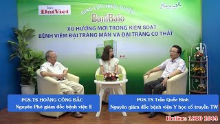 PGSTs Hoàng Công Đắc và Trần Quốc Bình tư vấn bệnh đại tràng cùng BoniBaio của công ty Botania [upl. by Lonnard68]