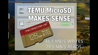 Temu MicroSD card is Good Value and Makes Sense [upl. by Llahsram]