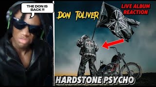 DON TOLIVER HARDSTONE PSYCHO  LIVE ALBUM REACTION XVERSE [upl. by Farrel283]