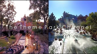 Short Clip  Splash Mountain vs Ripsaw Falls  Universal Studios Orlando  Walt Disney World WDW [upl. by Linnell411]