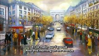 Les ChampsElysees  Joe Dassin  French and English subtitlesmp4 [upl. by Frederick]