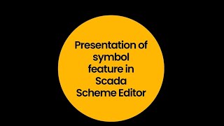 Tutorial Rapid Scada Scheme Editor  Symbols [upl. by Oiredised]