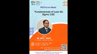 PMIMC PM Forum Meet Fundamentals of Lean Six Sigma LSS on 25th May 2024 [upl. by Earej650]