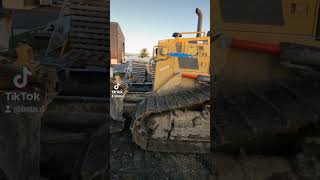 Tout neuf 😎🤘 bulldozer construction megamachineschannel travauxpublics trimble d6 caterpillar [upl. by Ereynihc736]