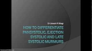 How to differentiate between PSM and ESM murmurs [upl. by Dion]