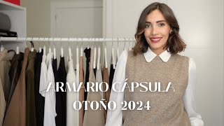 ARMARIO CÁPSULA PARA OTOÑO 2024  BÁSICOS PARA OTOÑO [upl. by Los920]