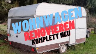 Wohnwagen Renovierung Teil 13 2023 Kurze Zusammenfassung [upl. by Nnyrb172]