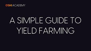 A Simple Guide To Yield Farming  V3  on Pancakeswap  Oshi Academy [upl. by Vivian]