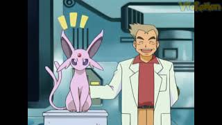 Espeon attacks Professor Oak  Professor Oak Funny Moments [upl. by Nandor319]