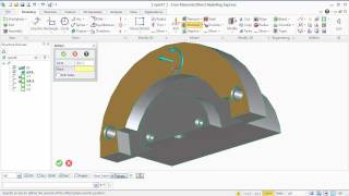 Creo quotModeling Expressquot Training  Module5 Creating and Machining Parts [upl. by Mcnamee]