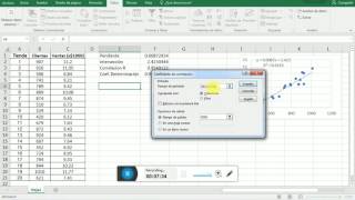 Sección 212 Ejercicio 01 Regresión y correlación en Excel [upl. by Seltzer]