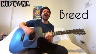 Breed  Nirvana Acoustic Cover by Joel Goguen [upl. by Bohrer]