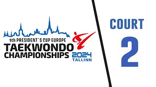 Presidents Cup Europe G2  Tallinn 2024  Court 2 [upl. by Ymrots]