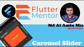 CarouselSlider in flutter  Carousel Slider  Slider  Slider bangla  flutter bangla tutorial [upl. by Ahsemrac584]