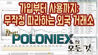 무작정 따라하는 외국 코인 거래소 Poloniex 가입 및 사용 방법 [upl. by Annirtak]