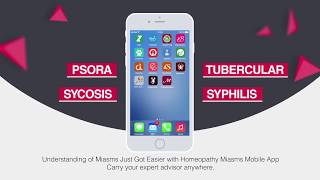 Homeopathy Miasms Mobile app  Insights on Homeopathic Miasms [upl. by Haziza]