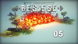 Besiege 05  Le bâton sauteur amp Ipsilon zone 5 [upl. by Iramohs912]