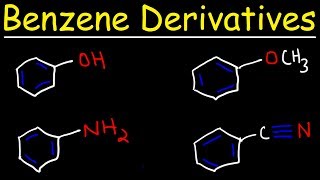 Naming Benzene Ring Derivatives  Aromatic Compounds [upl. by Ainitsirc]