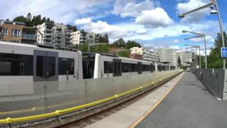 Episode 90  Ullernåsen station  Oslo Tbane  Oslo metro [upl. by Innad824]