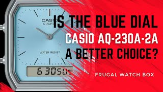 Unboxing The Blue Dial Casio AQ230A2A1 aq230 [upl. by Boesch]