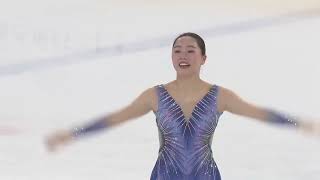 2024 JPN National Winter Sports Festival  Wakaba Higuchi FS [upl. by Artim823]