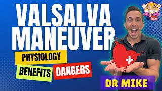 Valsalva Maneuver  Physiology Benefits Dangers [upl. by Grath667]