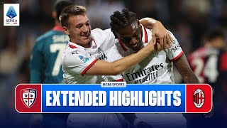 Cagliari vs AC Milan Extended Highlights  Serie A  CBS Sports Golazo [upl. by Seluj315]