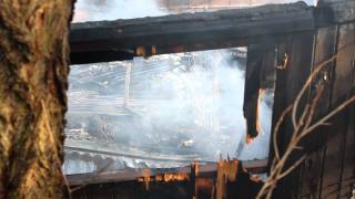 Booths Garden Centre fire Royton  The morning after [upl. by Etnauq]